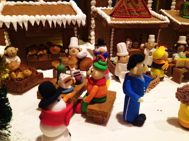 Gingerbread Village by Epicure at the Melbourne Town Hall, December 2012 - the "Christmas Market"